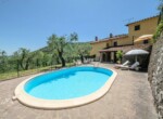 landhuis met zwembad Vicopisano Toscane te koop 1
